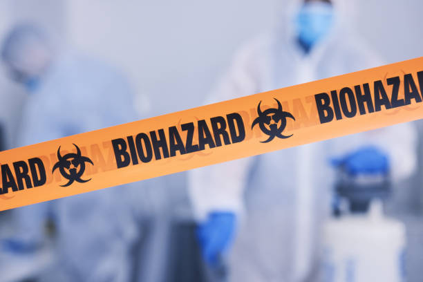 Professional Biohazard technician working in Sanford, NC